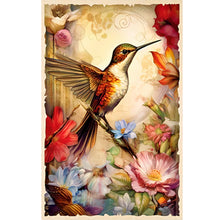 Load image into Gallery viewer, Diamond Painting - Full Round - hummingbird (40*60CM)
