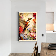 Load image into Gallery viewer, Diamond Painting - Full Round - hummingbird (40*60CM)

