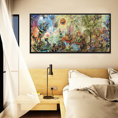 Diamond Painting - Full Round - Crazy wonderland (110*50CM)