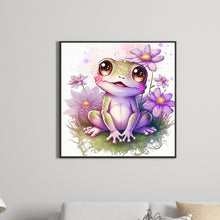 Load image into Gallery viewer, Diamond Painting - Full Round - happy frog (30*30CM)
