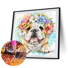 Load image into Gallery viewer, Diamond Painting - Full Round - Bulldog (30*30CM)

