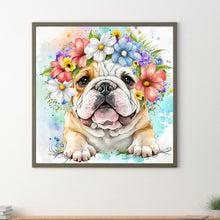 Load image into Gallery viewer, Diamond Painting - Full Round - Bulldog (30*30CM)
