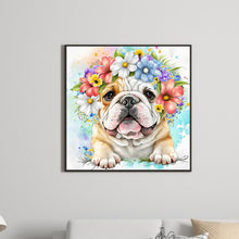 Load image into Gallery viewer, Diamond Painting - Full Round - Bulldog (30*30CM)
