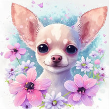 Load image into Gallery viewer, Diamond Painting - Full Round - Chihuahua (30*30CM)
