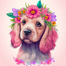 Load image into Gallery viewer, Diamond Painting - Full Round - Golden retriever (30*30CM)
