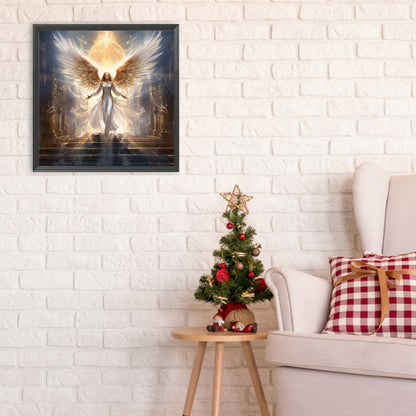 Diamond Painting - Full Round - angel girl (30*30CM)