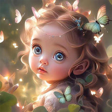 Load image into Gallery viewer, Diamond Painting - Full Round - elf baby (30*30CM)
