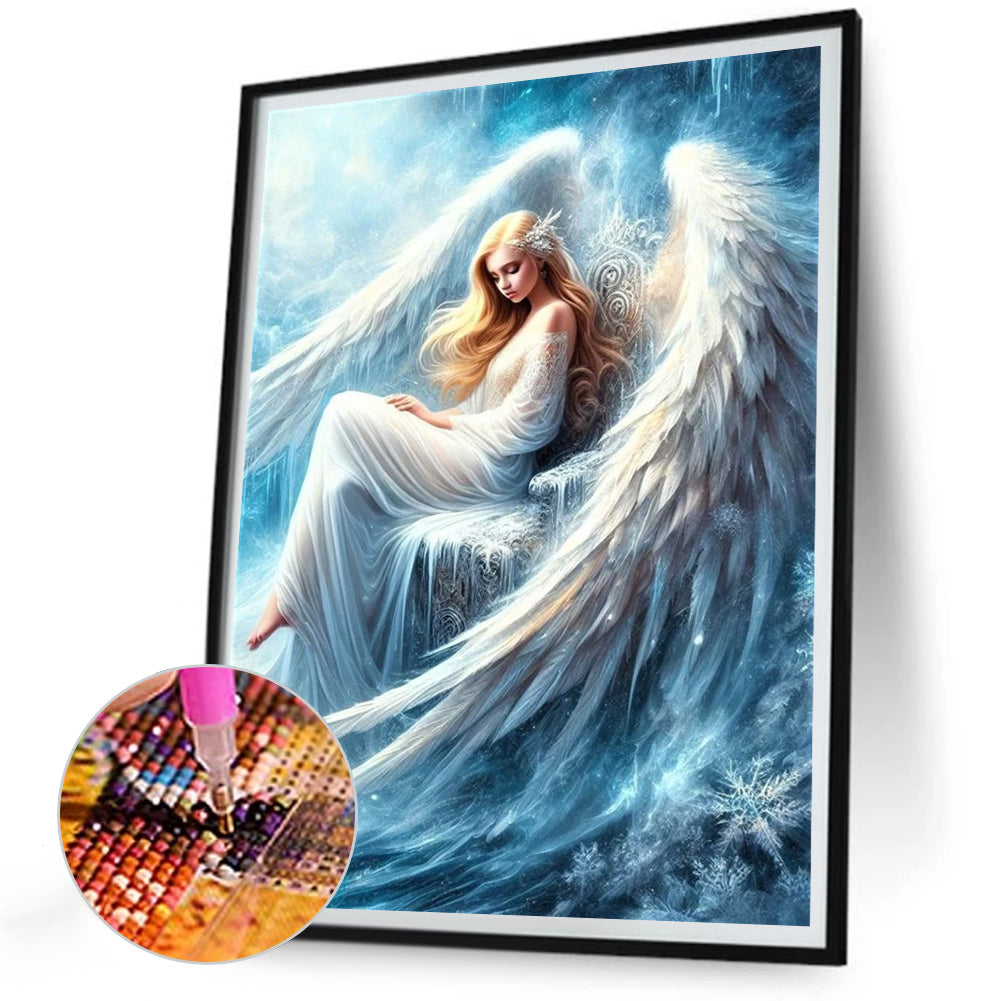 Diamond Painting - Full Round - Winged Angel (30*40CM)