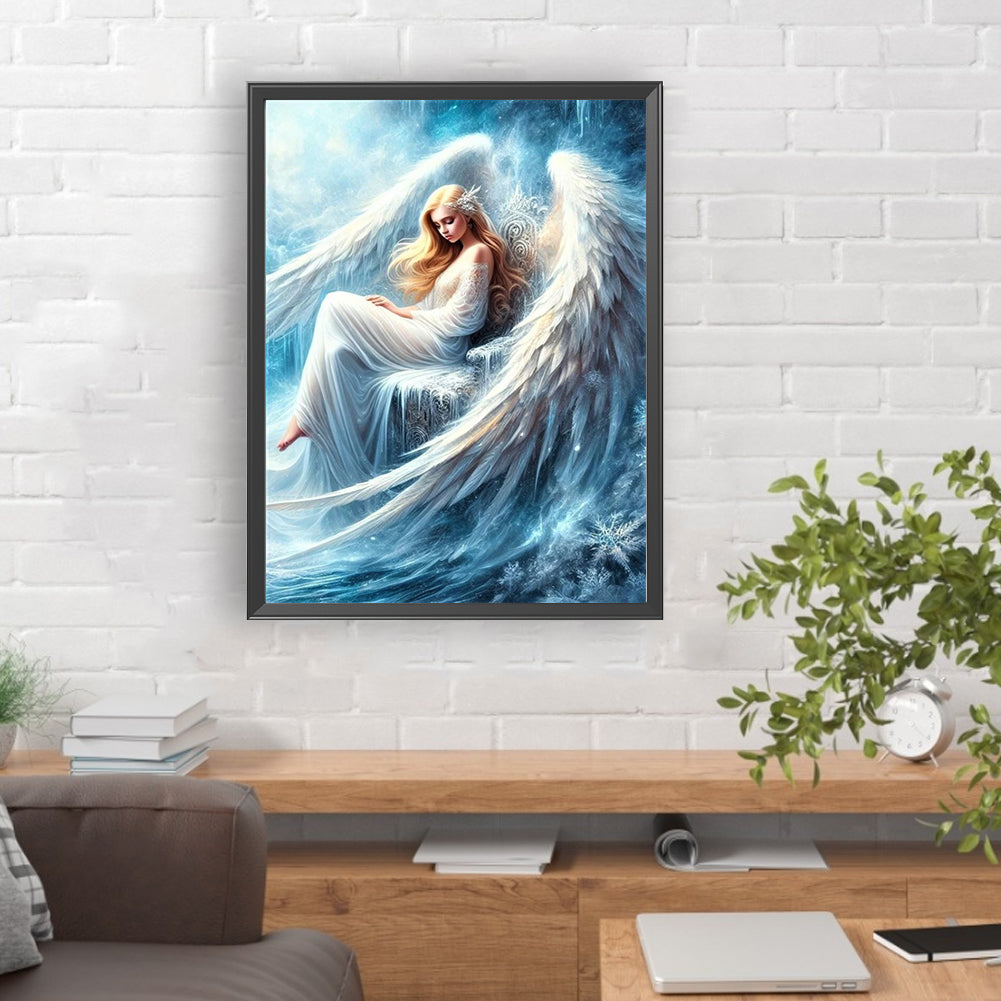 Diamond Painting - Full Round - Winged Angel (30*40CM)