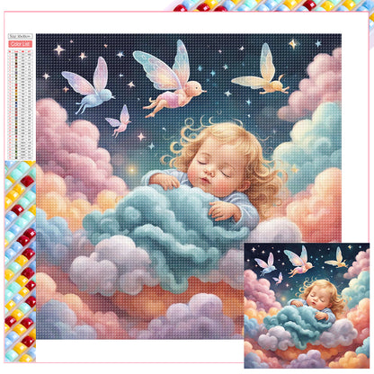 Diamond Painting - Full Square - dream baby (30*30CM)