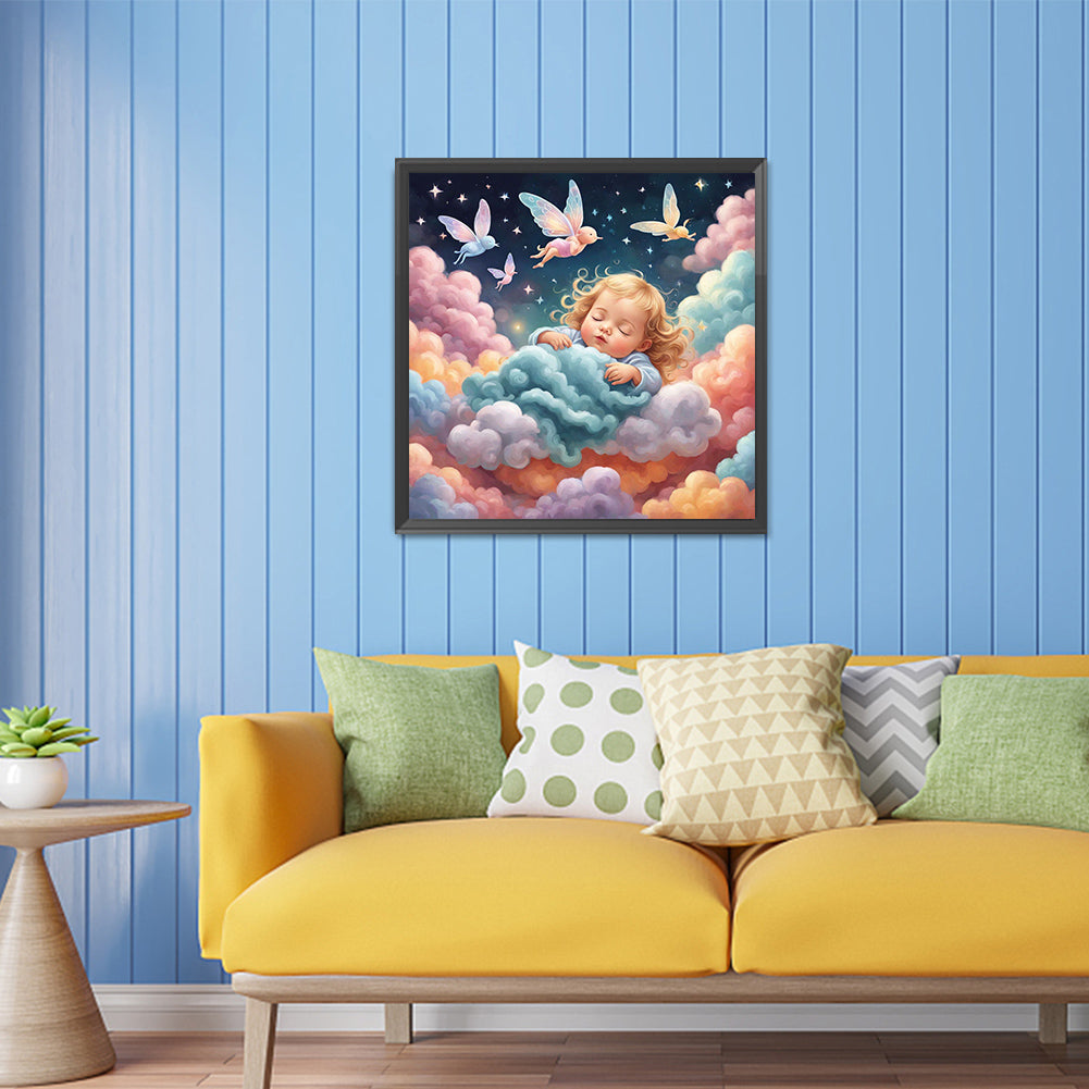 Diamond Painting - Full Square - dream baby (30*30CM)