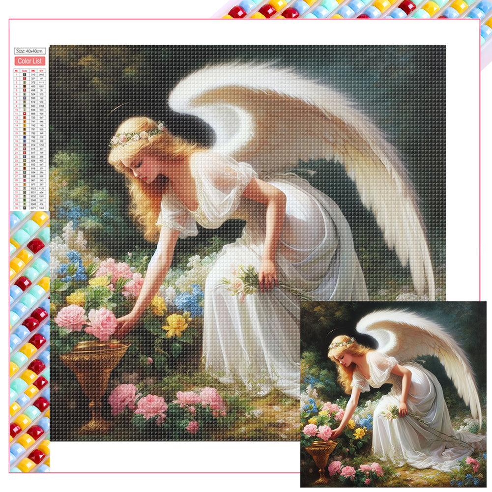 Diamond Painting - Full Square - Angel (40*40CM)