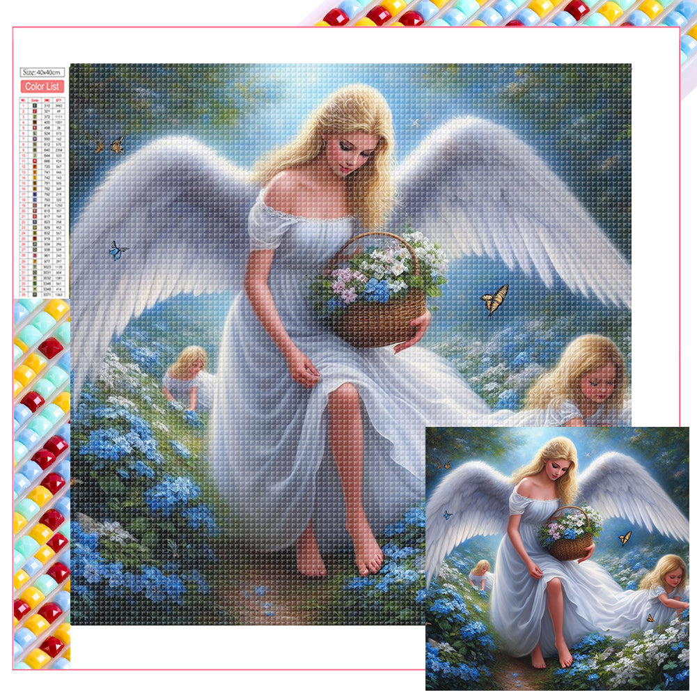 Diamond Painting - Full Square - Angel (40*40CM)