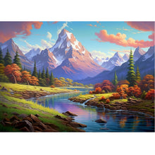 Load image into Gallery viewer, Diamond Painting - Full Square - lake (40*30CM)
