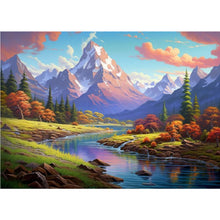 Load image into Gallery viewer, Diamond Painting - Full Square - lake (40*30CM)
