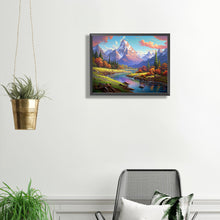 Load image into Gallery viewer, Diamond Painting - Full Square - lake (40*30CM)
