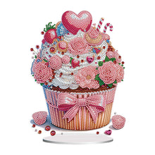 Load image into Gallery viewer, Heart Dessert DIY Diamond Painting Desktop Decoration for Office Desktop Decor
