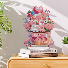 Load image into Gallery viewer, Heart Dessert DIY Diamond Painting Desktop Decoration for Office Desktop Decor
