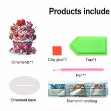 Load image into Gallery viewer, Heart Dessert DIY Diamond Painting Desktop Decoration for Office Desktop Decor
