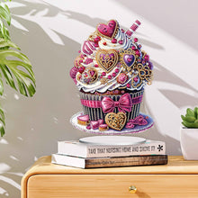 Load image into Gallery viewer, Heart Dessert DIY Diamond Painting Desktop Decoration for Office Desktop Decor
