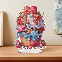 Load image into Gallery viewer, Heart Dessert DIY Diamond Painting Desktop Decoration for Office Desktop Decor
