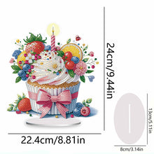 Load image into Gallery viewer, Heart Dessert DIY Diamond Painting Desktop Decoration for Office Desktop Decor
