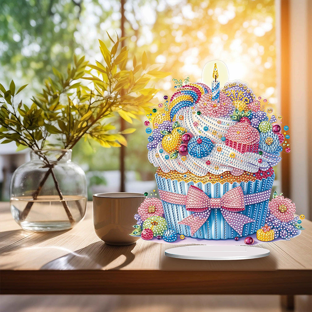 Heart Dessert DIY Diamond Painting Desktop Decoration for Office Desktop Decor