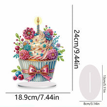 Load image into Gallery viewer, Heart Dessert DIY Diamond Painting Desktop Decoration for Office Desktop Decor
