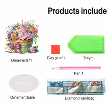 Load image into Gallery viewer, Heart Dessert DIY Diamond Painting Desktop Decoration for Office Desktop Decor
