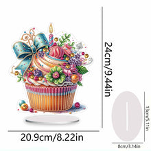 Load image into Gallery viewer, Heart Dessert DIY Diamond Painting Desktop Decoration for Office Desktop Decor
