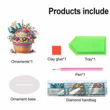 Load image into Gallery viewer, Heart Dessert DIY Diamond Painting Desktop Decoration for Office Desktop Decor
