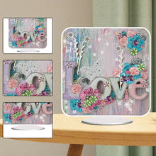 Load image into Gallery viewer, HOME LOVE Table Top Diamond Painting Ornament Kits for Home Office Desktop Decor
