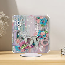 Load image into Gallery viewer, HOME LOVE Table Top Diamond Painting Ornament Kits for Home Office Desktop Decor
