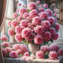 Load image into Gallery viewer, Diamond Painting - Full Round - Window vase (30*30CM)
