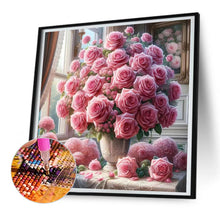 Load image into Gallery viewer, Diamond Painting - Full Round - Window vase (30*30CM)
