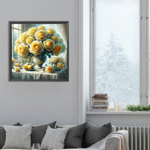 Load image into Gallery viewer, Diamond Painting - Full Round - Window vase (30*30CM)
