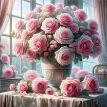 Load image into Gallery viewer, Diamond Painting - Full Round - Window vase (30*30CM)
