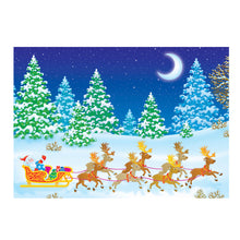 Load image into Gallery viewer, Diamond Painting - Full Round - christmas eve (40*30CM)
