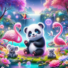 Load image into Gallery viewer, Diamond Painting - Full Round - Forest Animal Conference (30*30CM)
