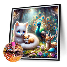 Load image into Gallery viewer, Diamond Painting - Full Round - Forest Animal Conference (30*30CM)
