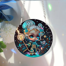 Load image into Gallery viewer, Acrylic Dragon and Witch Single-Sided 5D DIY Diamond Painting Hanging Pendant
