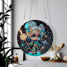 Load image into Gallery viewer, Acrylic Dragon and Witch Single-Sided 5D DIY Diamond Painting Hanging Pendant
