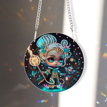 Load image into Gallery viewer, Acrylic Dragon and Witch Single-Sided 5D DIY Diamond Painting Hanging Pendant
