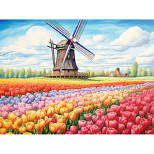 Load image into Gallery viewer, Diamond Painting - Full Round - colorful flowers (40*30CM)
