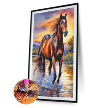 Load image into Gallery viewer, Diamond Painting - Full Round - horse (40*60CM)
