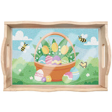 Load image into Gallery viewer, Easter Bunny Diamond Painting Nesting Food Trays with Handle for Serving Food

