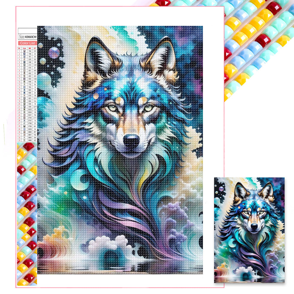 Diamond Painting - Full Square - Wolf (40*60CM)