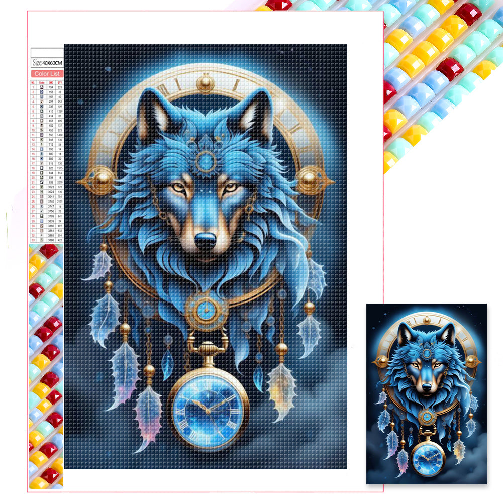Diamond Painting - Full Square - Wolf (40*60CM)