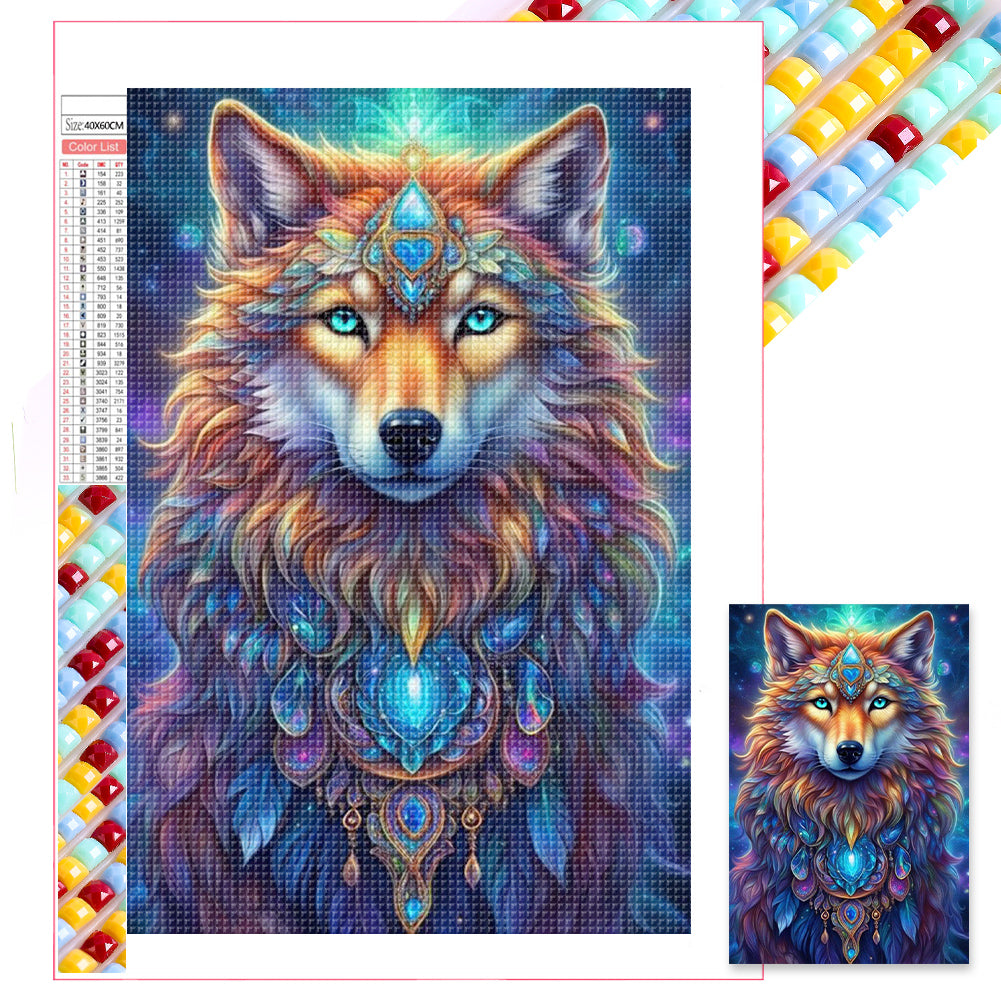 Diamond Painting - Full Square - Wolf (40*60CM)