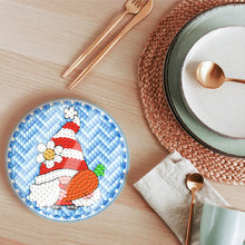 Load image into Gallery viewer, 6 Pcs Easter Egg Washable Special Shape Diamond Painting Coaster Kit with Holder Waterproof Coaster
